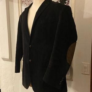 Ralph Lauren XL Dark Brown Corduroy, light brown arm patch, sports coat